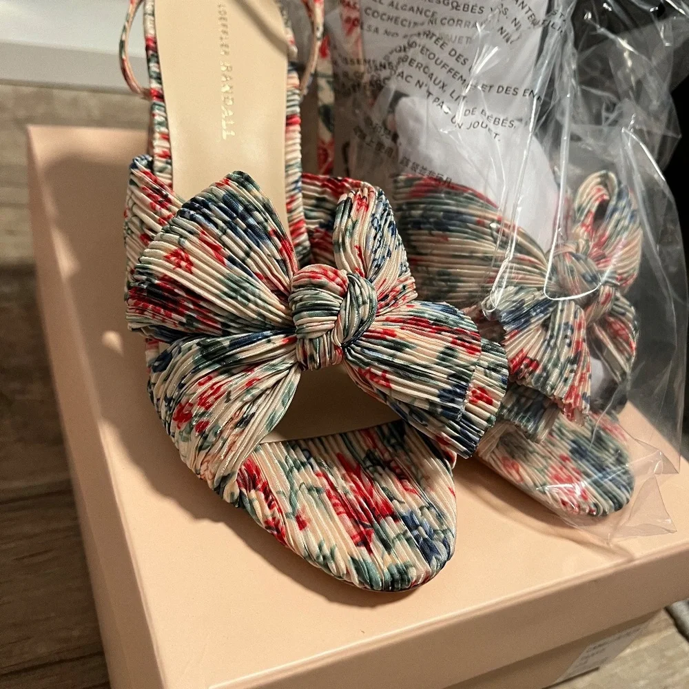 NEW Loeffler Randall Camellia Heels Size 10 - Picture 3 of 9